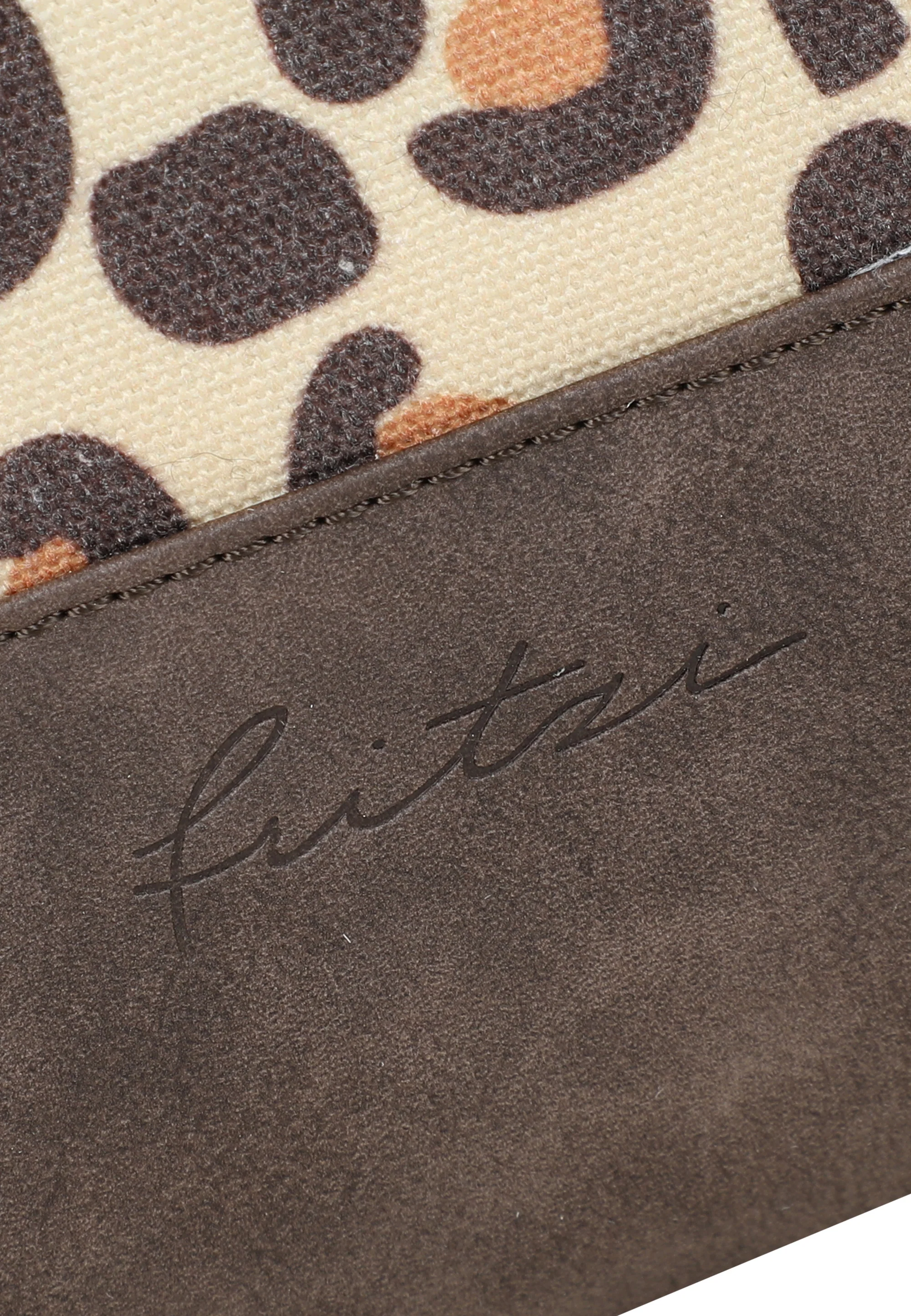 Canvas Tote Bag Limited Leo Camel - Image 8