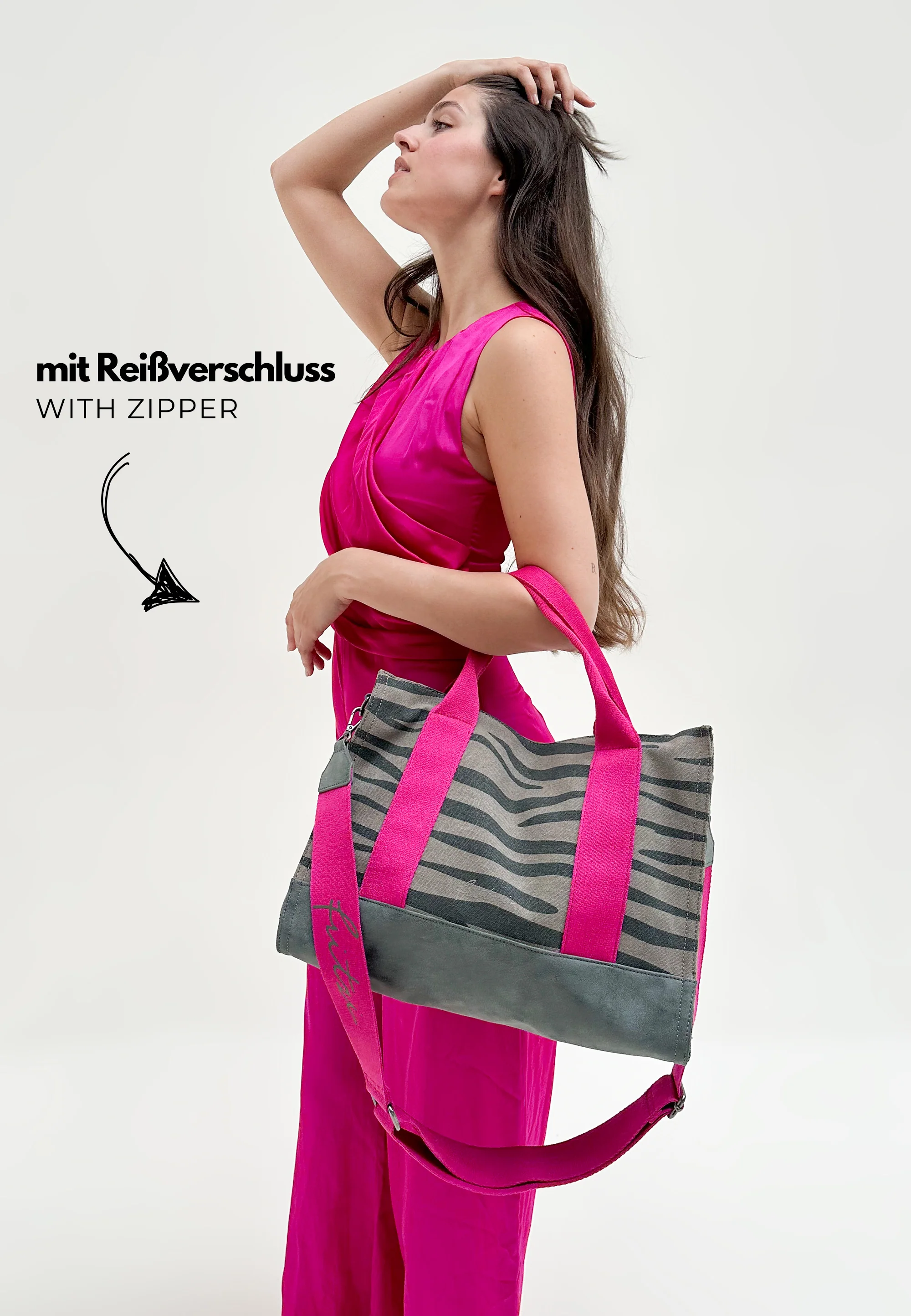 Canvas-Tote-Bag-Zebra - Image 3
