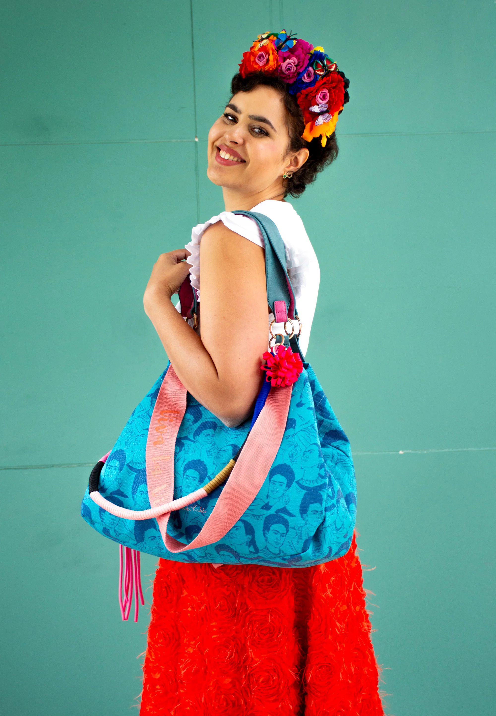 Fritzi x Frida Kahlo Izzy Medium Limited Frida Heads - Image 4