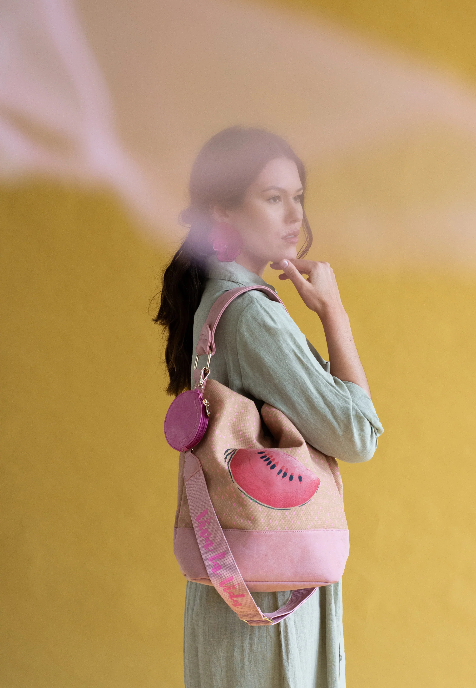 Fritzi x Frida Kahlo Izzy07 Limited Canvas Melon - Image 4